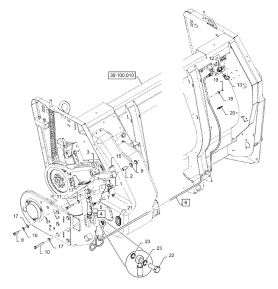87494679 - Гидравлический цилиндр
