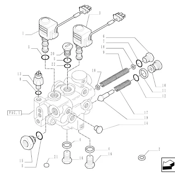 5193928 - клапан гидравлический