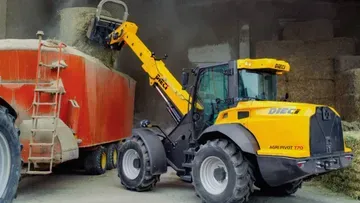 Dieci представил новый телескопический погрузчик серии Agri Pivot для АПК